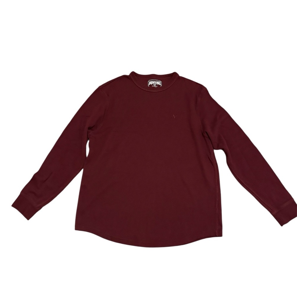 Men’s American Eagle Outfitters Maroon Long Sleeve Tee